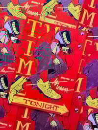 TV Time Mini Riso Print
