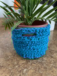 Crocheted Planter Cover