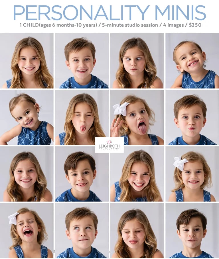 Image of PERSONALITY MINIS - SATURDAY, DECEMBER 6