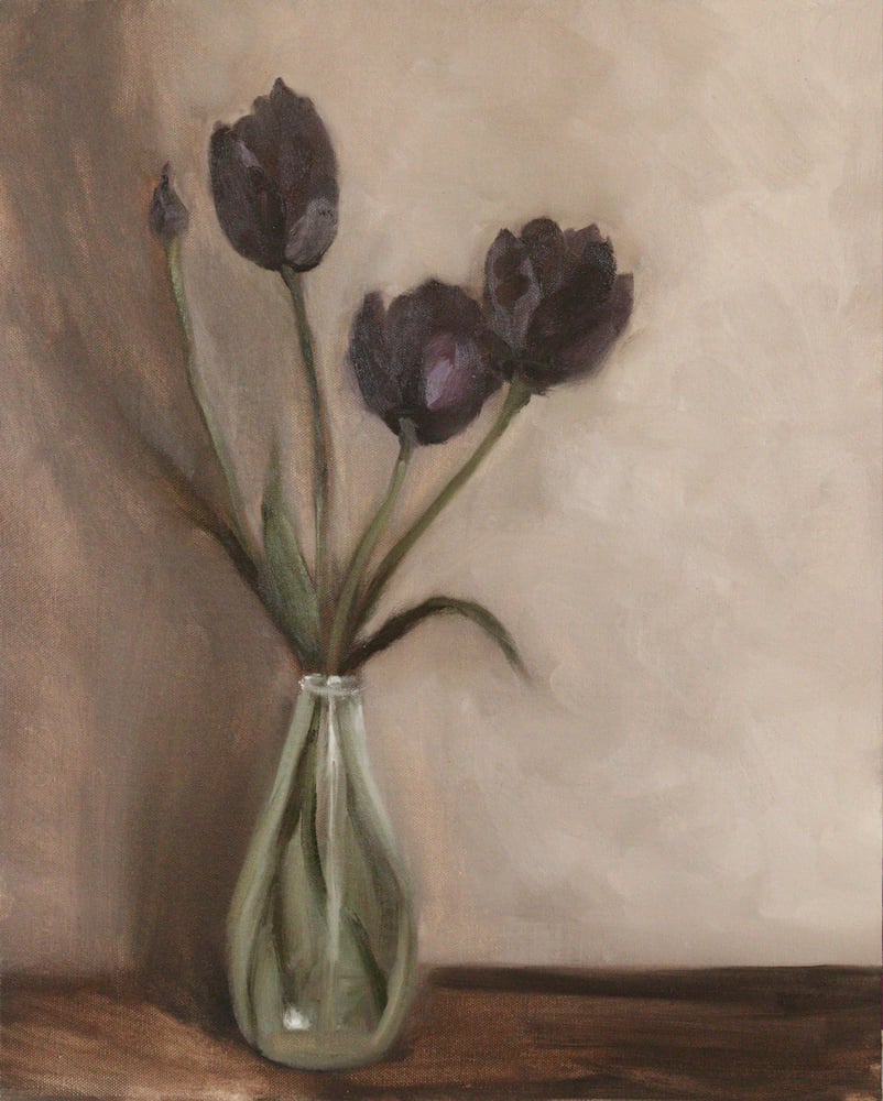 Image of Nature morte aux tulipes