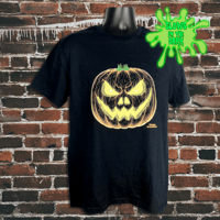 Image 1 of Angry Pumpkin - glows in the dark!