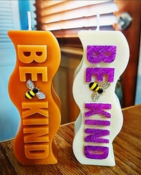 Image 3 of BEE KIND Pillar Candle w/SAMPLE 