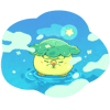 Billy Wish Holographic Sticker