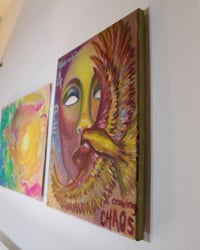 Image 2 of “Searching for Peace, Craving Chaos” Original Oil Painting