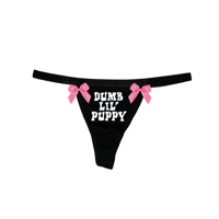 DUMB LIL' PUPPY THONG