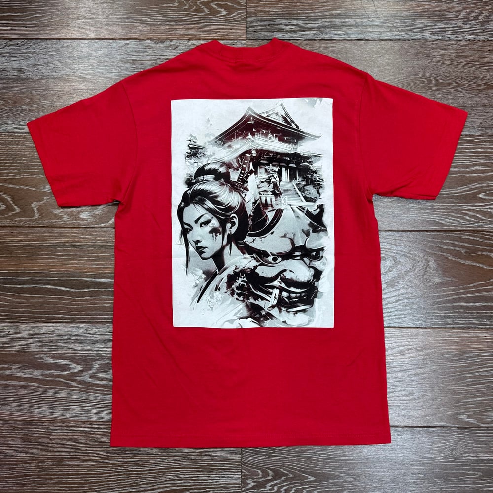 Image of Shinto Realm Red Men's T-Shirt