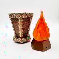 Image 3 of Table Torches-  realistic flickering flame effect - Light only and Light with Bluetooth Speaker