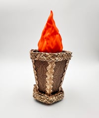 Image 2 of Table Torches-  realistic flickering flame effect - Light only and Light with Bluetooth Speaker