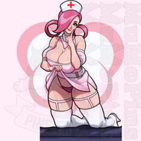 Image 2 of Dutiful Nurse (3.5") - MuMoPins collab!