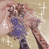 Image 3 of LMK Wukong & Six-Eared Macaque keychains and lanyards