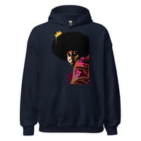 Political Activist (blue hoodie)