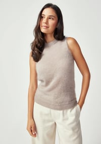 Image 5 of untouched world afra singlet natural clay