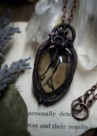 Image 3 of Skin and Bone Amulet - Ball Python