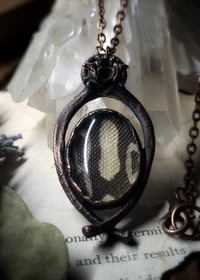 Image 3 of Skin and Bone Amulet - Ball Python.