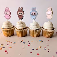 Image 5 of Cute Lafufu Cupcake Toppers  Sets de 12 y 24