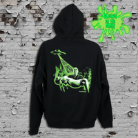 Image 1 of Plan 9 from Outer Space hoodie - front and rear prints!