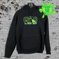 Image 3 of Plan 9 from Outer Space hoodie - front and rear prints!