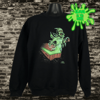 Image 1 of Disturbed Spirit sweatshirt - glows in the dark!