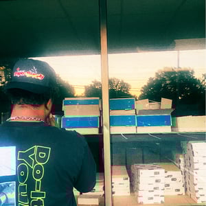 Paper Supply Hat in Inkjet Black