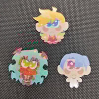 Image 3 of Heavenly & Unholy Siblings Mini Sticker Packs