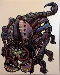 Skullpion Original Painting 