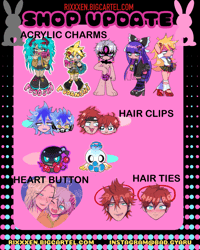 Image of hair clips & bands assorted series