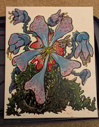 Killer Plant Original Painting 