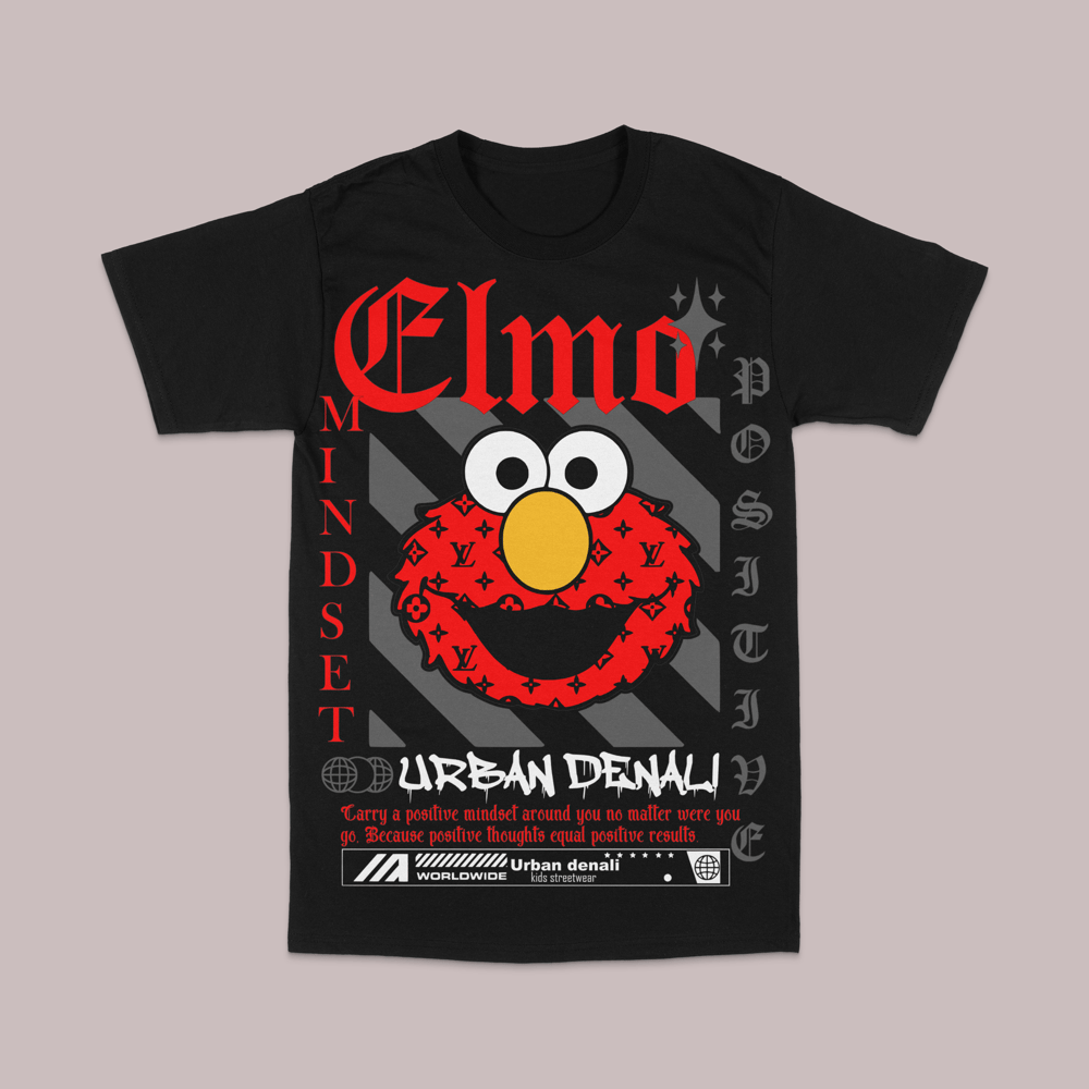 Image of **💥 STAY POSITIVE ELMO TEE 💥**