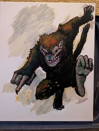 Rambunctious Ape Original Painting 