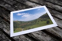 Signed Print of the Tanat Valley - Dyffryn Tanat