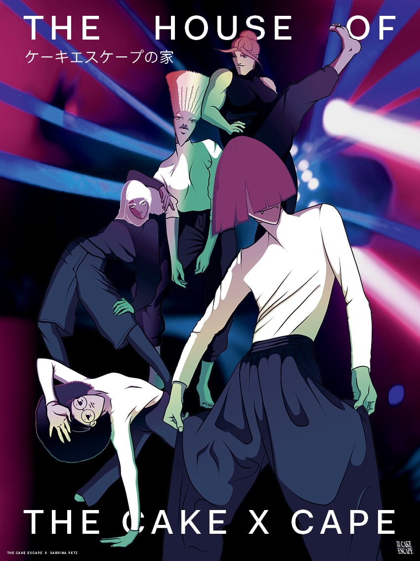 Image of Poster - The House of the Cake X Cape