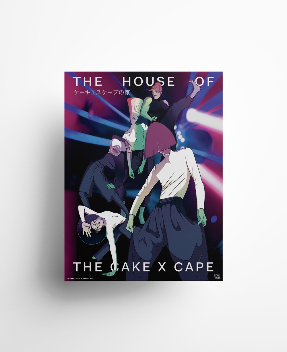 Image of Poster - The House of the Cake X Cape