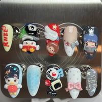 Image 2 of  (\ ^v^)/ ~ Custom Nail set 