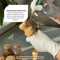 Image 4 of 4-Piece Zero Waste Dish Scrubber Set – Eco-Friendly Kitchen Cleaning Brushes