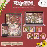 Image 2 of Blossoms in the Church - Flat Merch Bundle