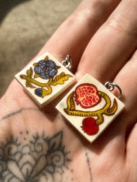 Image 1 of pomegranate&blue rose