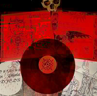 Image 2 of BLACK CURSE  —  Burning in Celestial Poison - LP (red Edition)