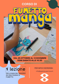 Image 1 of CORSO DI FUMETTO E MANGA 