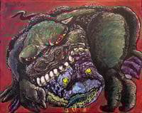 Image 1 of Goblinus Porkus Original Painting 