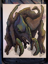 Image 1 of Mantis Raptor Original Painting 