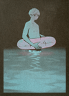 Pool Small Riso Print
