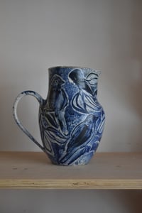 Image 2 of Blue Sparrow Jug