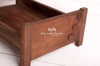 Image 4 of Newborn bed brown hearts