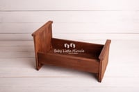 Image 1 of Rustic wooden bed