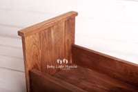 Image 4 of Rustic wooden bed