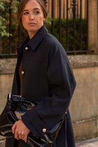 Image 1 of Abrigo Scott Azul Marino