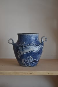 Leaping Hare Vase
