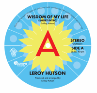 Image 1 of LeRoy Hutson - Wisdom Of My LIfe. / Small hole  "DJ COPY"  / 45rpm. 7-inch Vinyl  