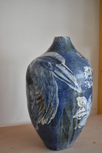 Image 3 of Heron & Meadowsweet Vase