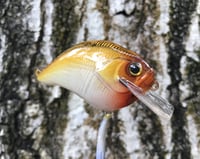Image 3 of Custom Airbrushed S-CRANK 1.5 Squarebill Crankbait  7694